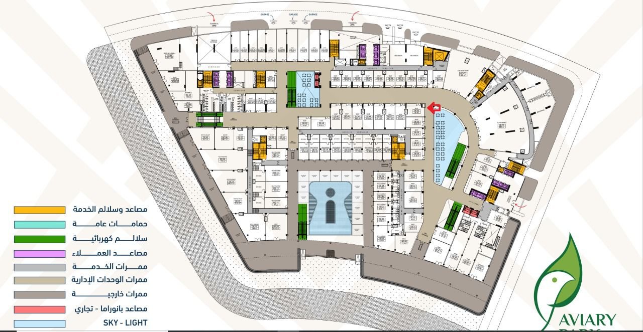 سابق بالحجز عياده طبية في i business park  الداون تاون العاصمة الادارية