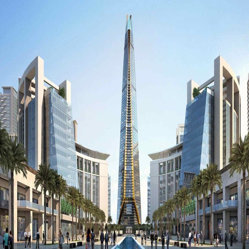 البرج الأيقوني برج العاصمة الإدارية كم دور؟