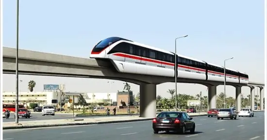 القطار المونوريل 