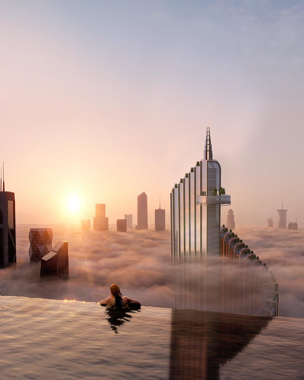 مشاريع ال CBD ايست تاور