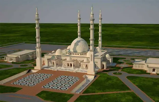 مسجد الفتاح العليم العاصمة الادارية الجديدة 