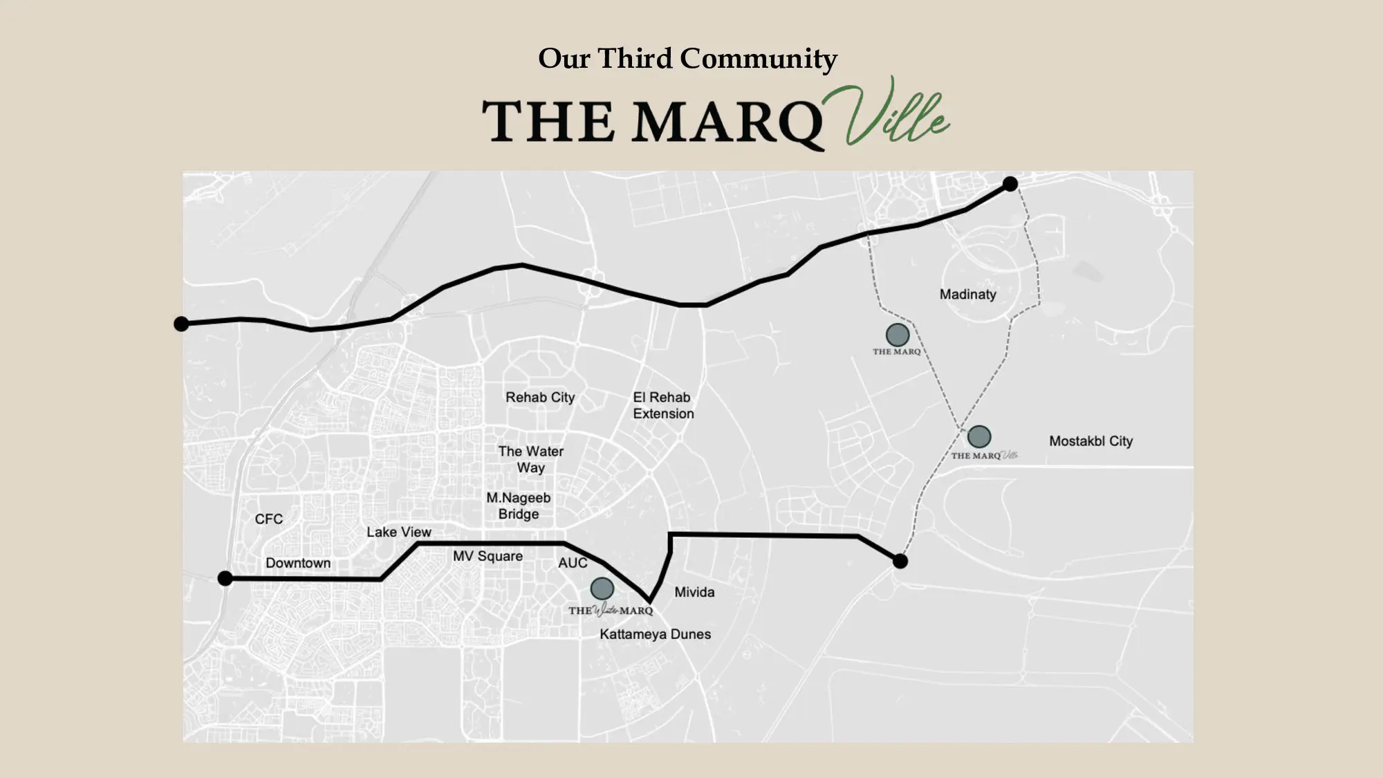 The Marq Ville كمبوند ذا مارك