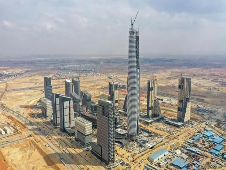 نسبة التحميل في العاصمة الادارية 