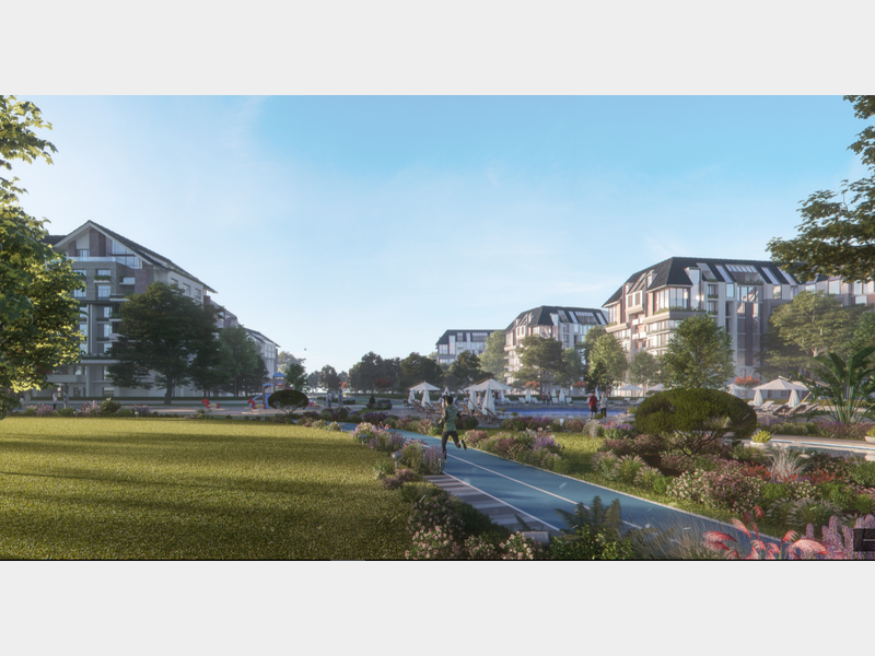 المساحات الخضراء لكمبوند ذا لوفت العاصمة الإدارية The Loft New Capital